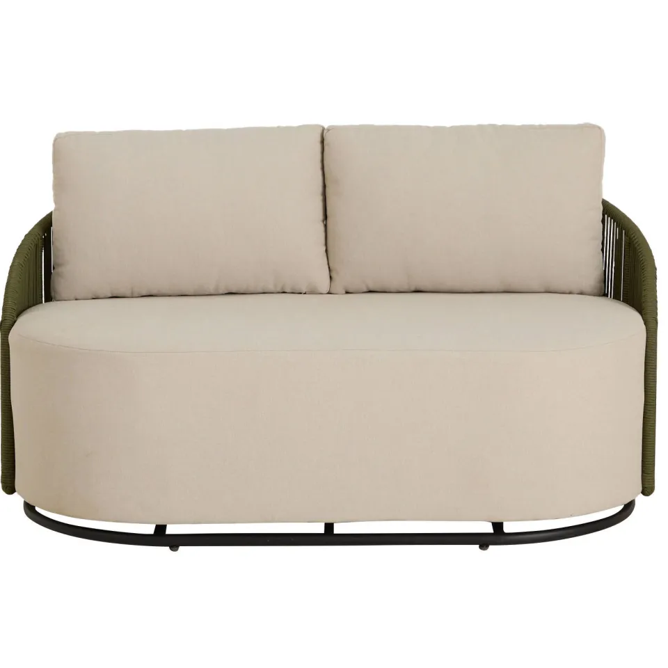 NOUS Garden loungeset Valdi beige/ groen