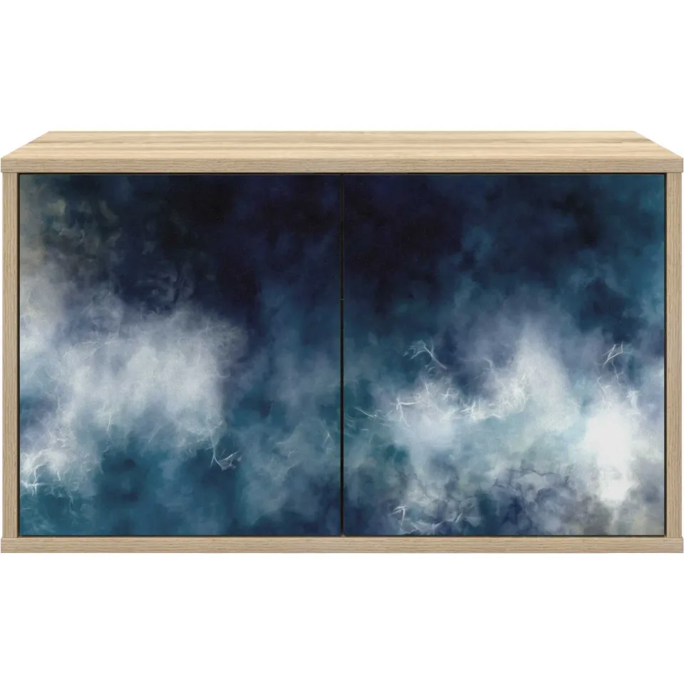 vidaXL Wandgemonteerd tv-meubel RAALTE 69 x 33 x 40 cm Sonoma Eiken, foto 4