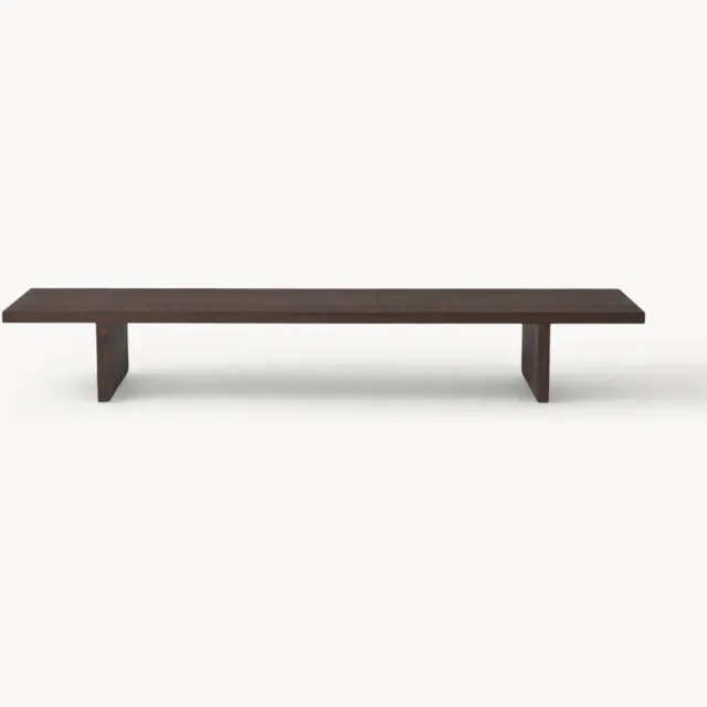 Ferm Living Houten presentatietafel Kona Bruin
