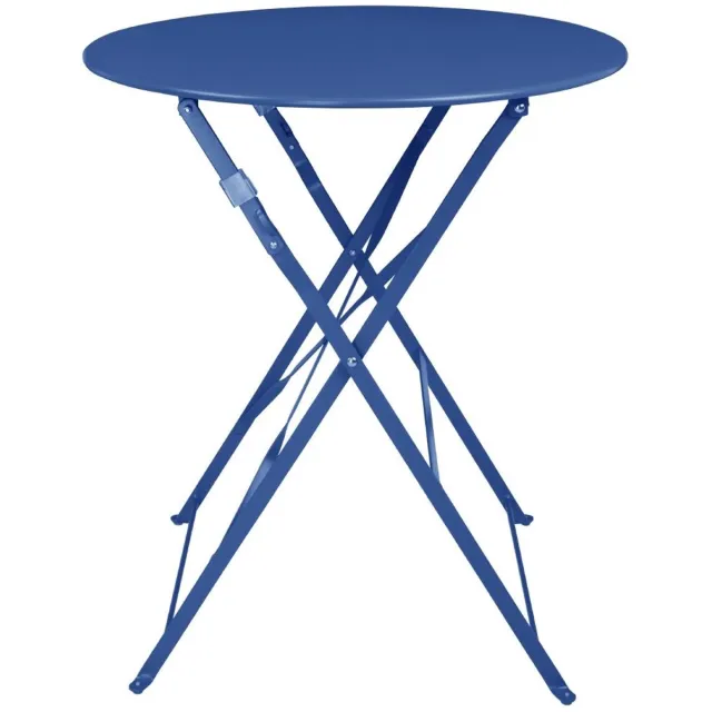 Bolero Perth Pavement Style Ronde Tafel Donker Marineblauw - DZ875