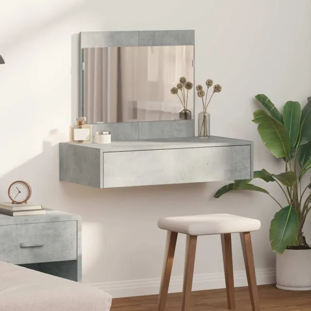 vidaXL Plafondtafel Grijs 83 x 40 x 70 cm Bewerkt hout