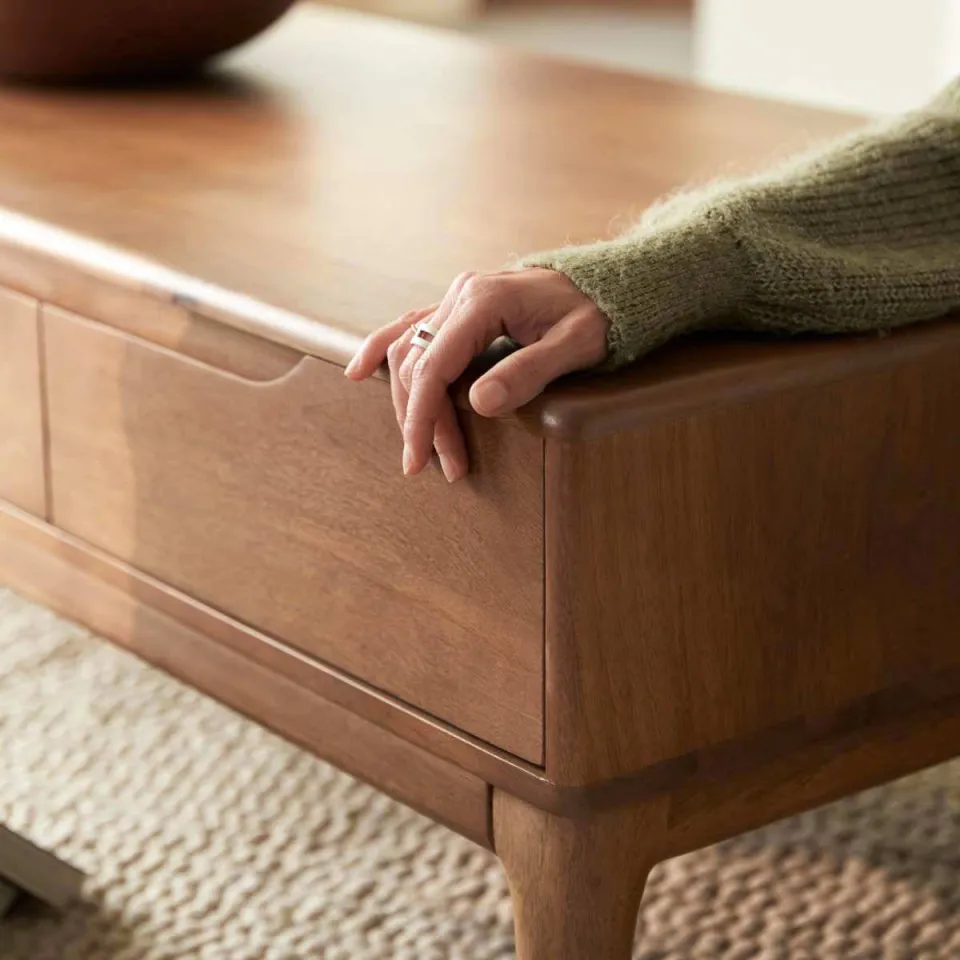 Tikamoon Gabrielle salontafel bruin, foto 3