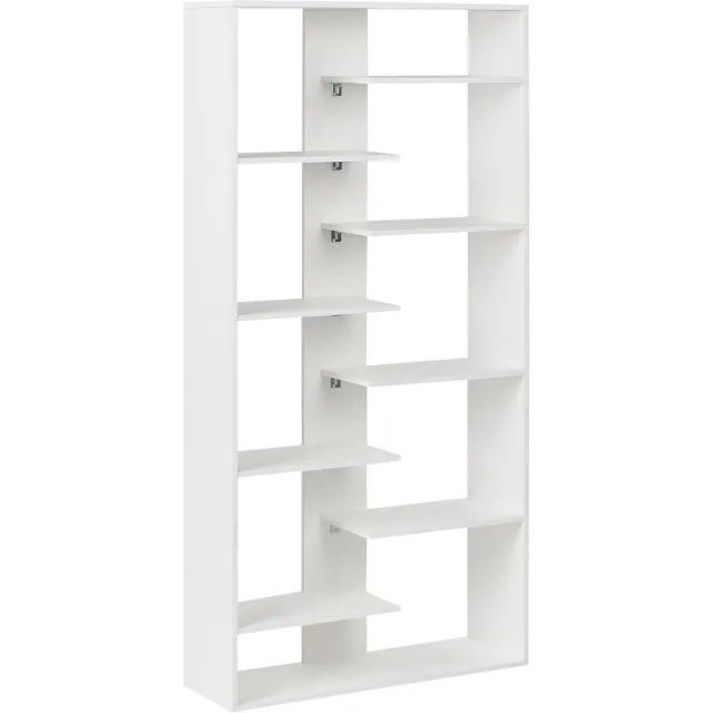 Beliani FONTAS - Boekenkast - Wit - Spaanplaat