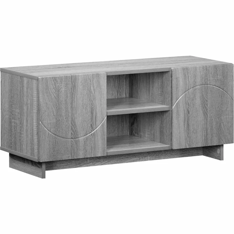 vidaXL TV-standaard 90 x 34,5 x 40 cm Grijs Sonoma Bewerkt hout, foto 3