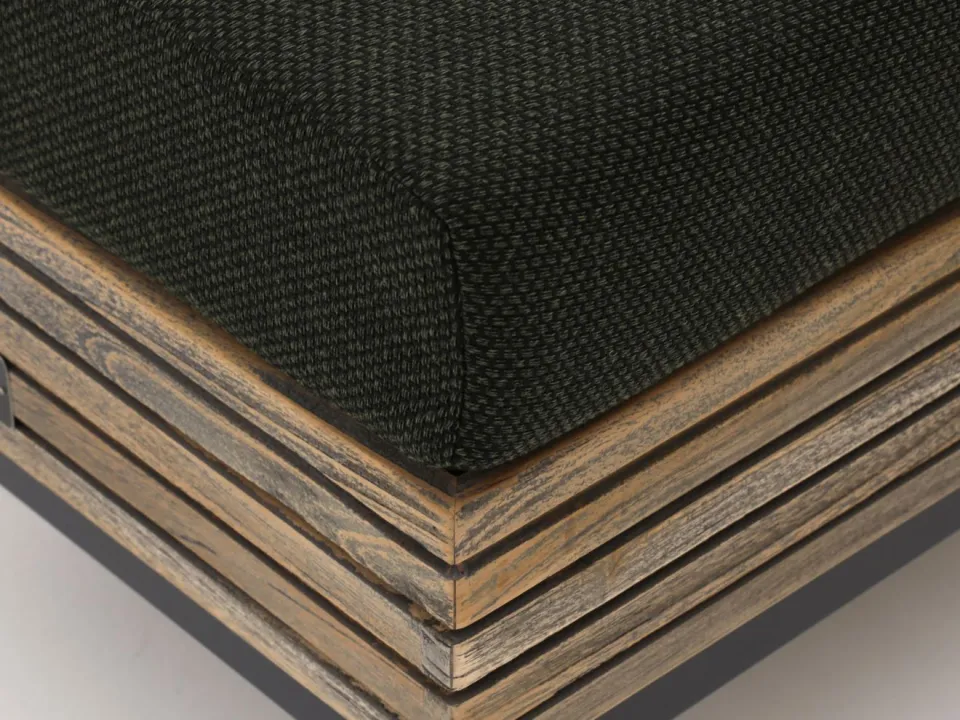 ROUGH Furniture ROUGH-D lounge voetenbank 89x52,5cm bruin, foto 4