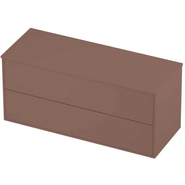 Proline Deck Badmeubelset Voor Grepen Symmetrisch Kader 2 Laden 120x46x54 cm Beauty Blush Rosé Goud