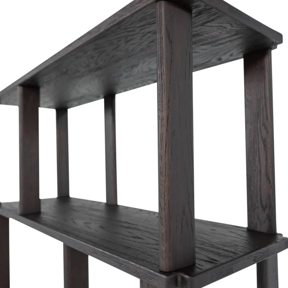 WOOOD Riss boekenkast eiken mystic brown, foto 4