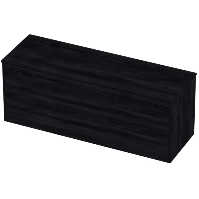 Proline Deck Badmeubelset Voor Grepen Symmetrisch Kader 140x46x54 cm Black Oak