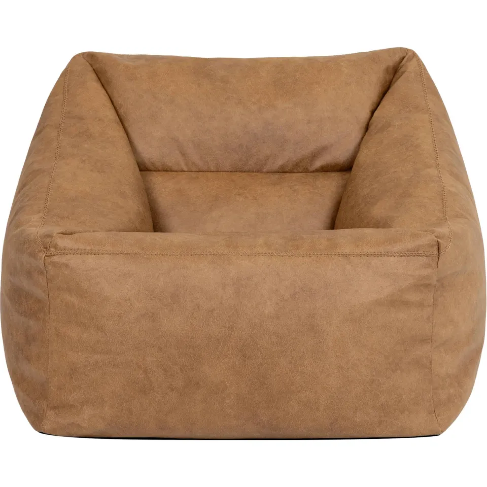 icon - Natalia XL Zitzak Fauteuil - Kunstleer - Bruin, foto 2