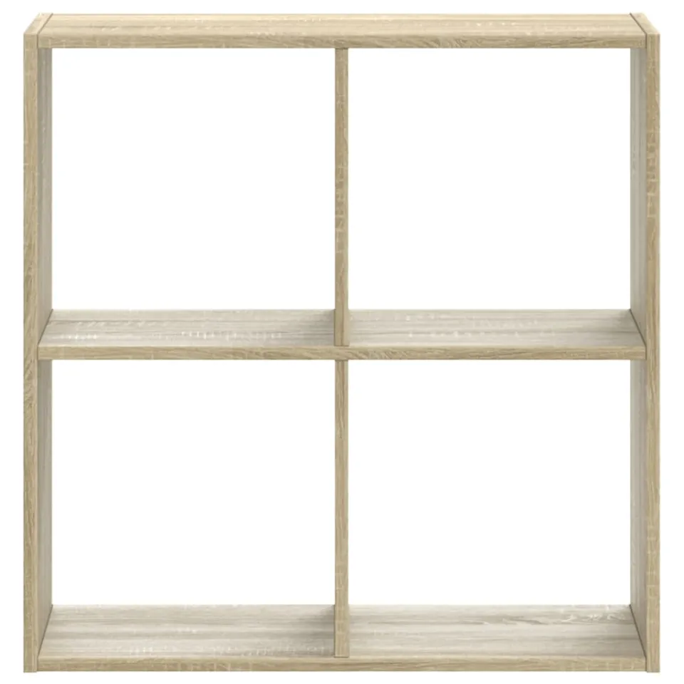 vidaXL Boekenkast 68,5x32x68,5 cm bewerkt hout sonoma eikenkleurig, foto 4