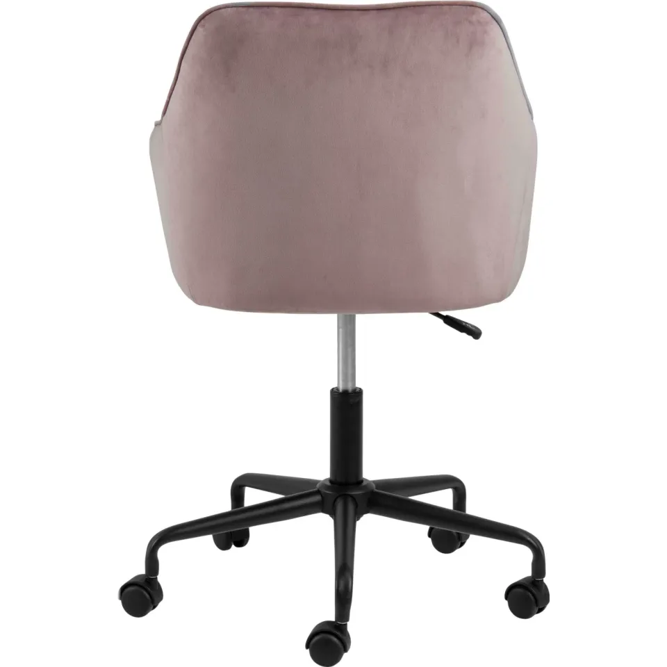 Bendt Loren Velvet bureaustoel dusty rose, foto 5