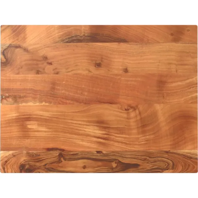 vidaXL Tafelblad rechthoekig 80x70x2,5 cm massief acaciahout Bruin