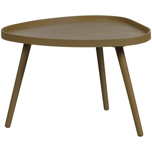 WOOOD Mae bijzettafel organisch olijfgroen sepia