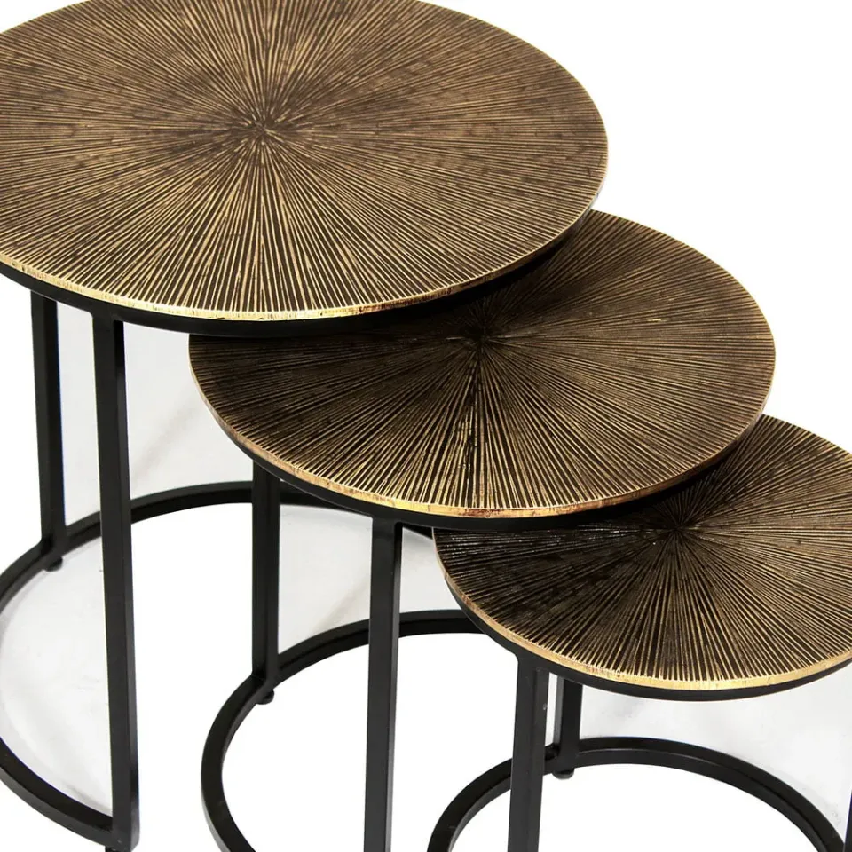 salontafelset Emina goud, foto 5