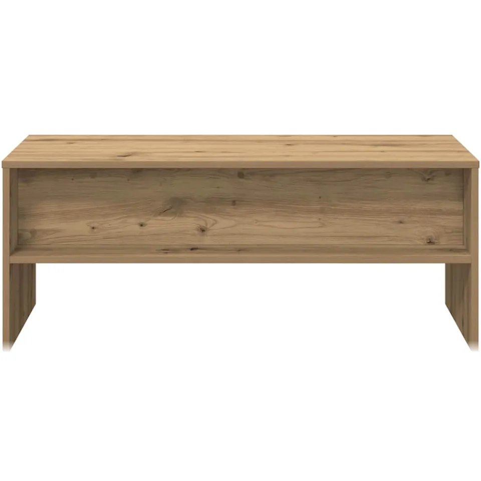vidaXL Tv-meubel 100x40x40 cm bewerkt hout artisanaal eikenkleurig