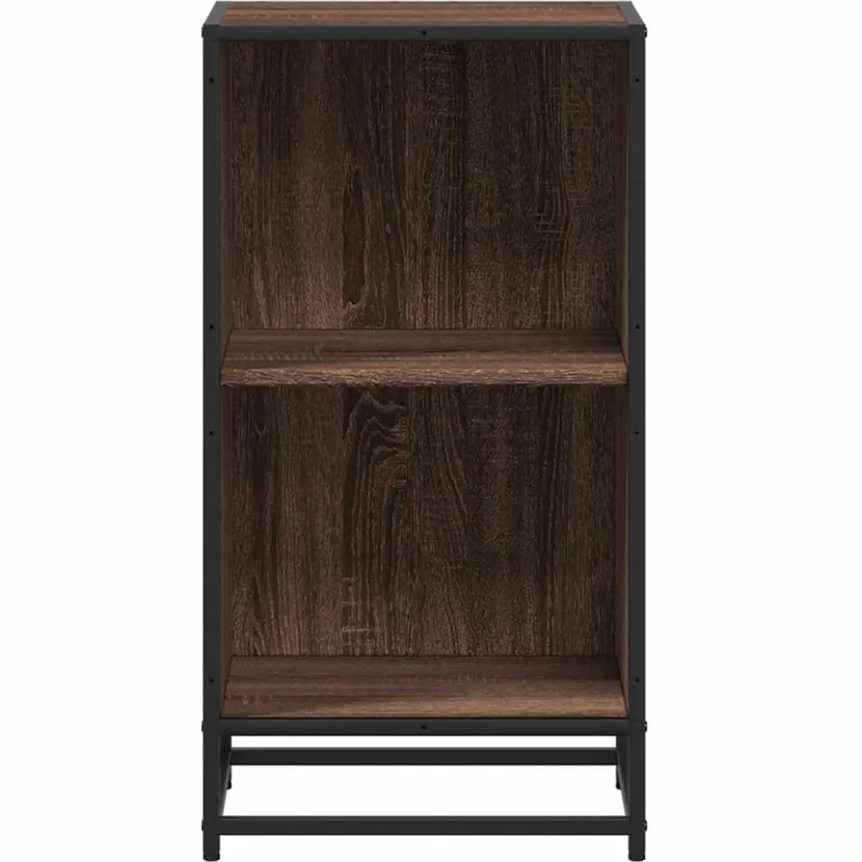 vidaXL Boekenkast 40x35x76 cm bewerkt hout bruin eikenkleur, foto 4