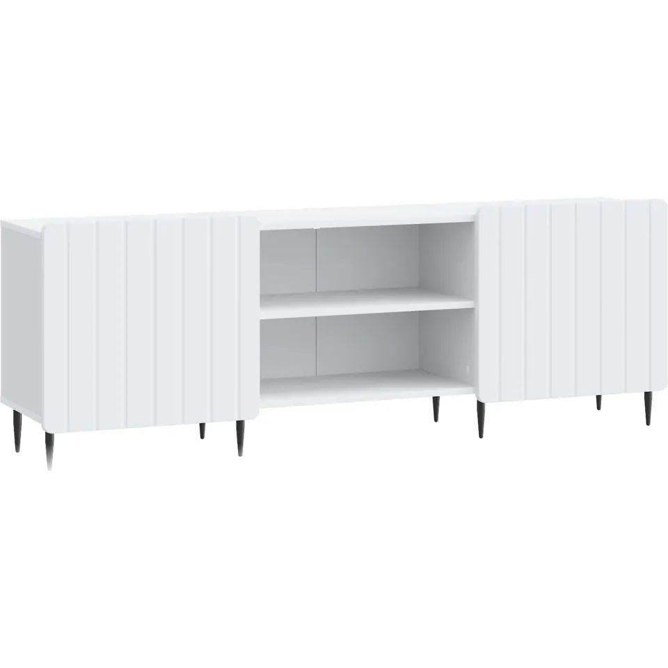 vidaXL TV-kast Wit 150 x 31 x 52 cm Bewerkt hout, foto 3