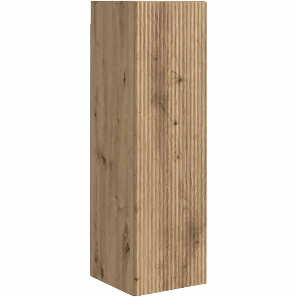 vidaXL TV Wandkast 30 x 31 x 100 cm Ambachtelijk eiken Bewerkt hout, foto 3