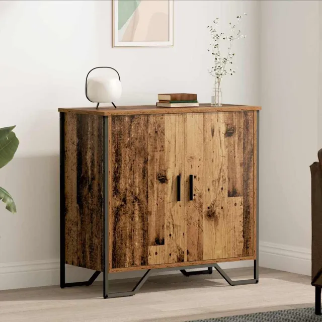 vidaXL Dressoir Oudhout 78 x 35 x 74.5 cm Bruin