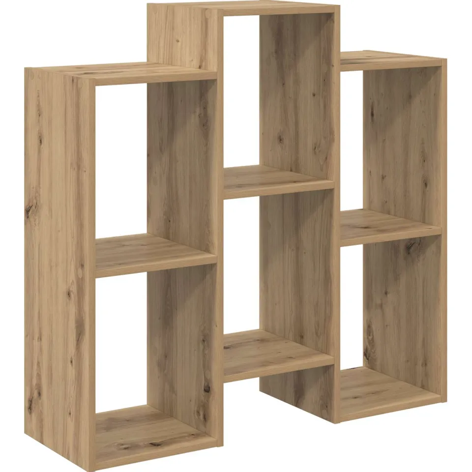 vidaXL Dressoir Artisan Eiken 90 x 30 x 90 cm Bruin