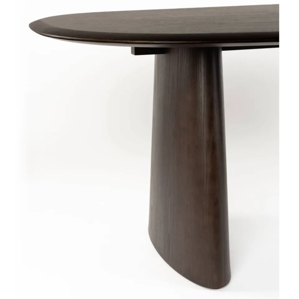 Housecraft Living rechthoekige houten eettafel Mandy 220x110 cm - bruin, foto 5