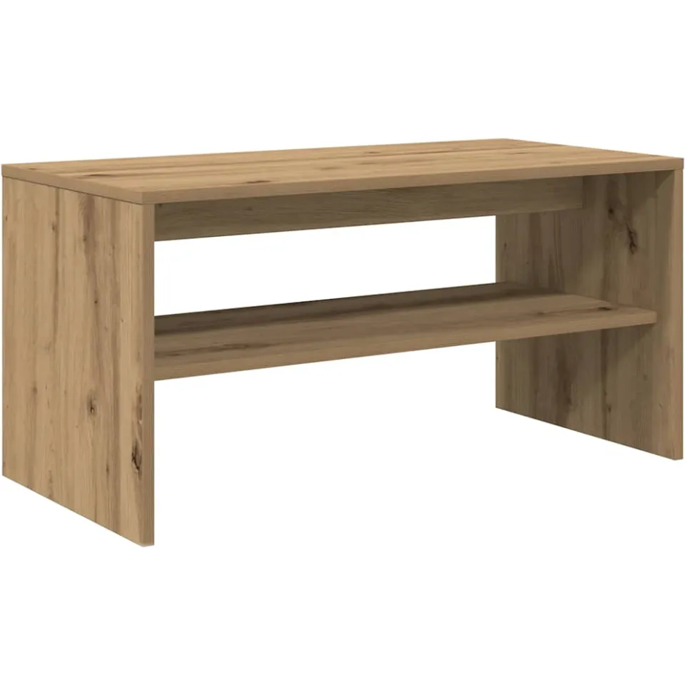 vidaXL Tv-meubel 80x40x40 cm bewerkt hout artisanaal eikenkleur, foto 3