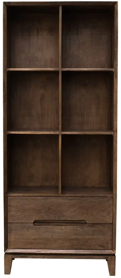 Livingfurn Cortez boekenkast mangohout, foto 2