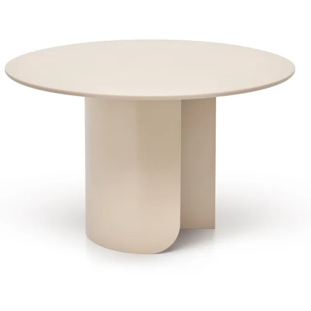 Fest Plateau Eettafel Rond 120 cm Beige