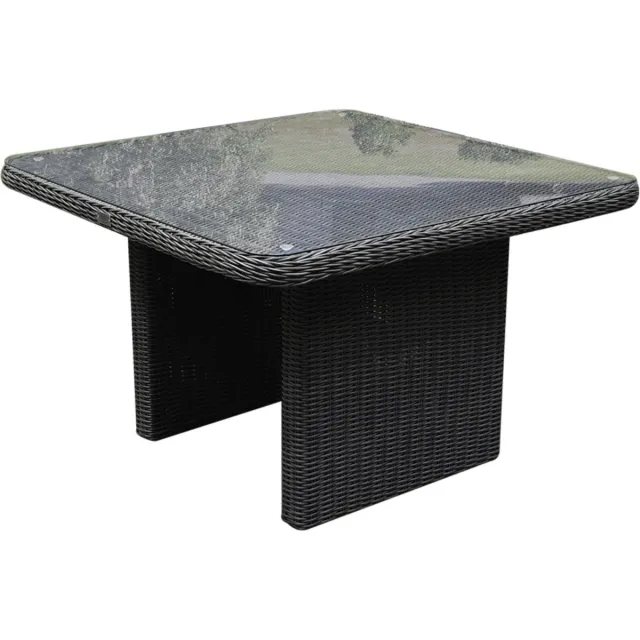 AVH-Collectie Bilbao premium lounge-diningtafel 110x110xH70 cm antraciet