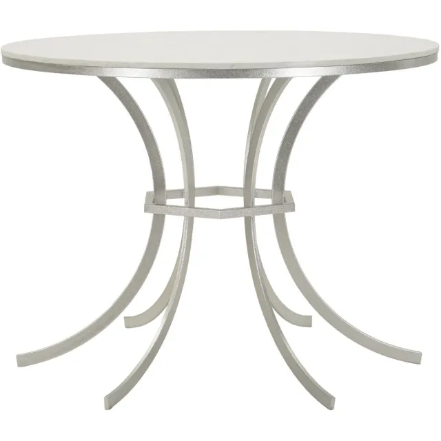 Mauro Ferretti Eettafel Istanbul Ø 100×76,5 cm Zilver