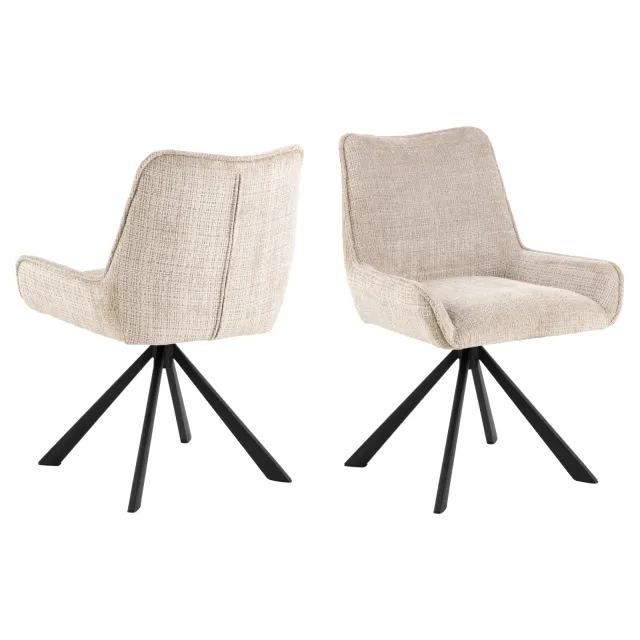 Wehkamp Home Edson eetkamerstoel beige