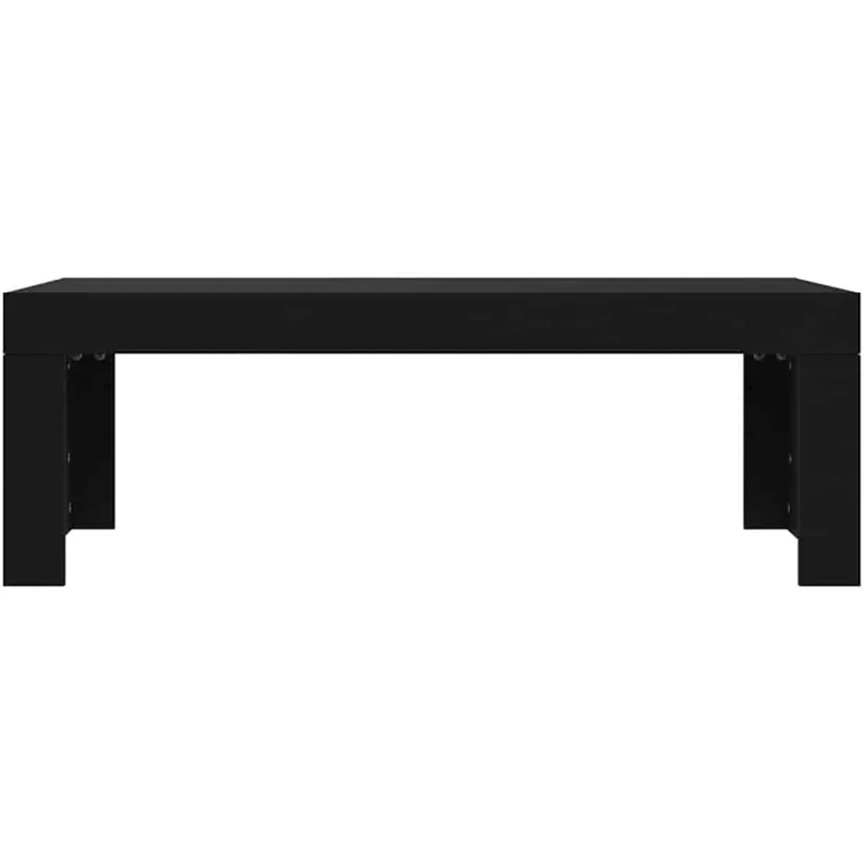 vidaXL Salontafel 102x50x36 cm bewerkt hout zwart