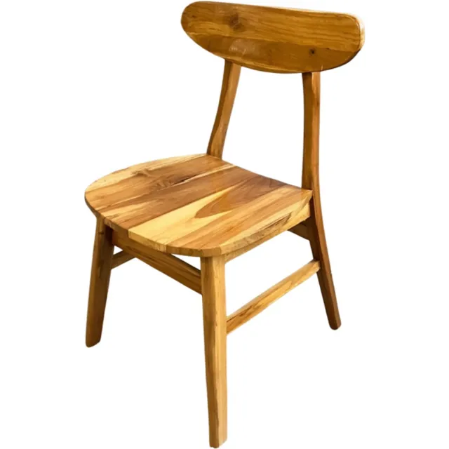 Var Teak chair retro Zie foto