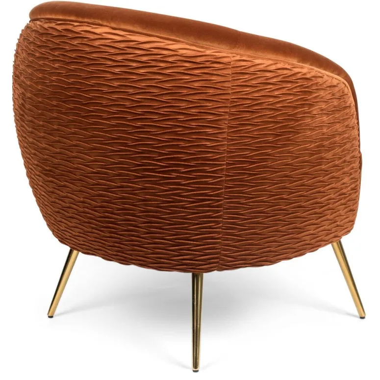 Bold Monkey So Curvy fauteuil oranje, foto 3