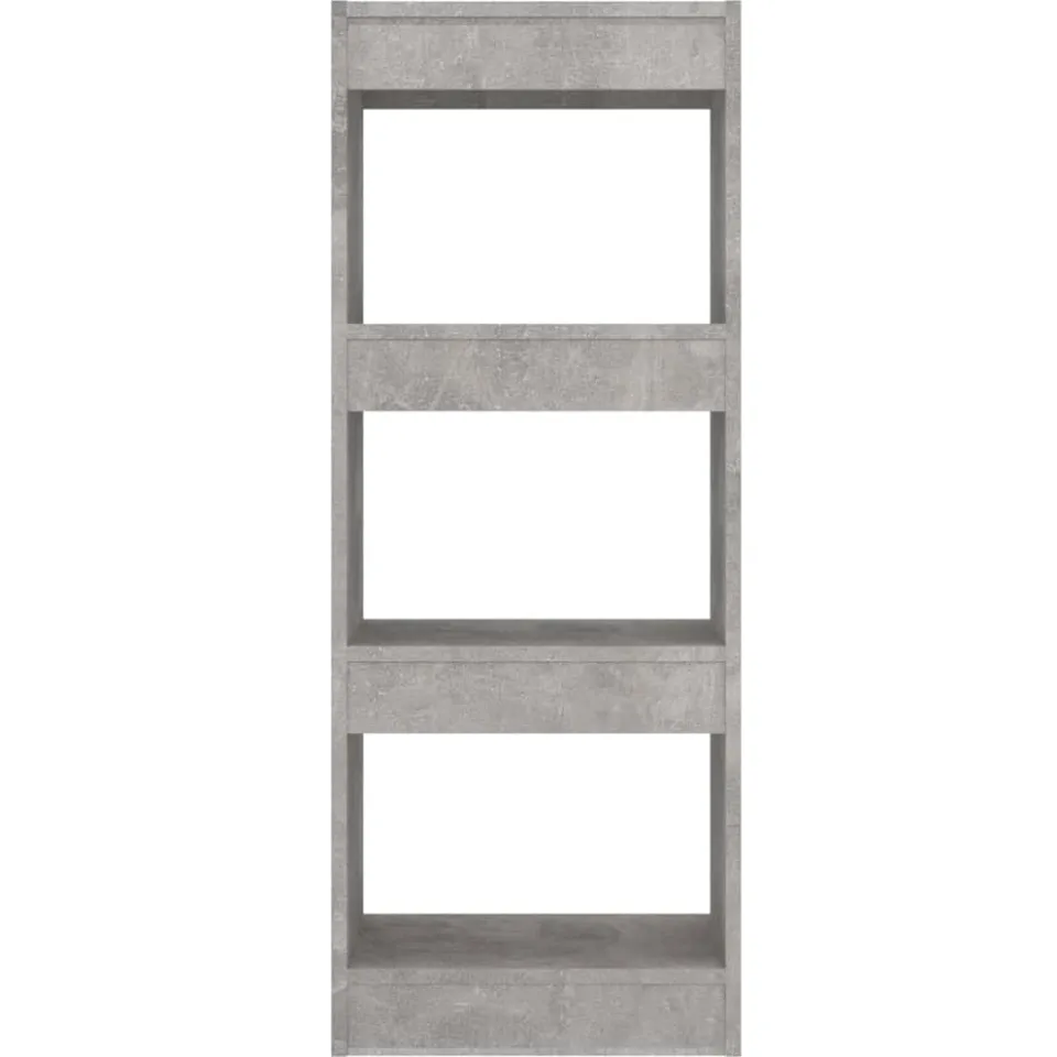 vidaXL Boekenkast/kamerscherm 40x30x103 cm bewerkt hout betongrijs grijs, foto 4