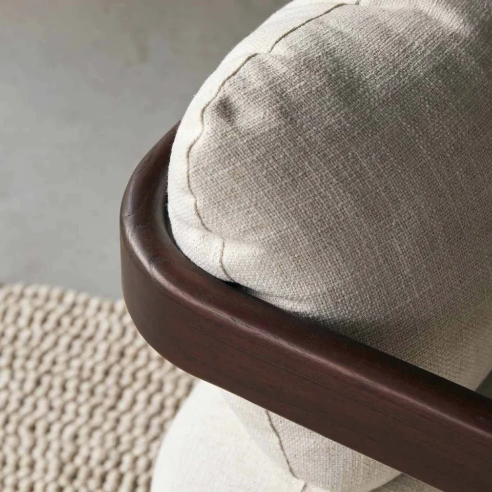 Tikamoon Charlie - Fauteuil beige, foto 6