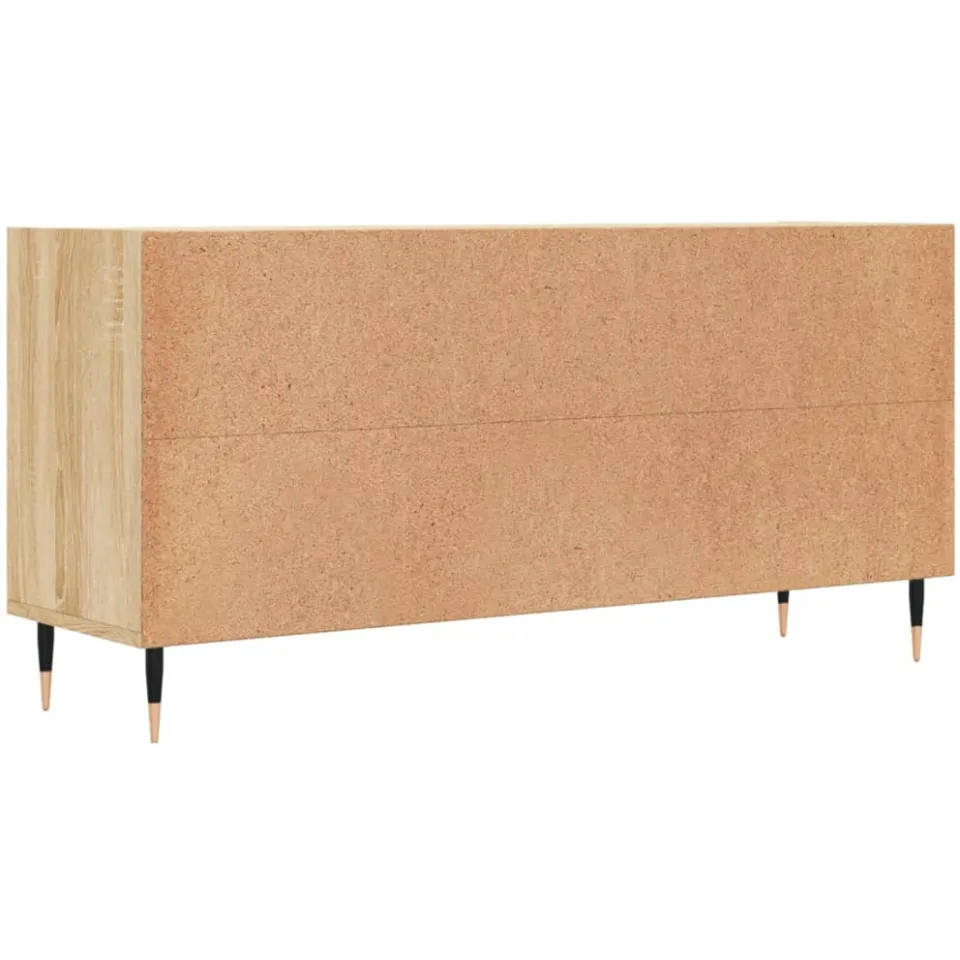 vidaXL Tv-meubel 103,5x30x50 cm bewerkt hout sonoma eikenkleurig, foto 4