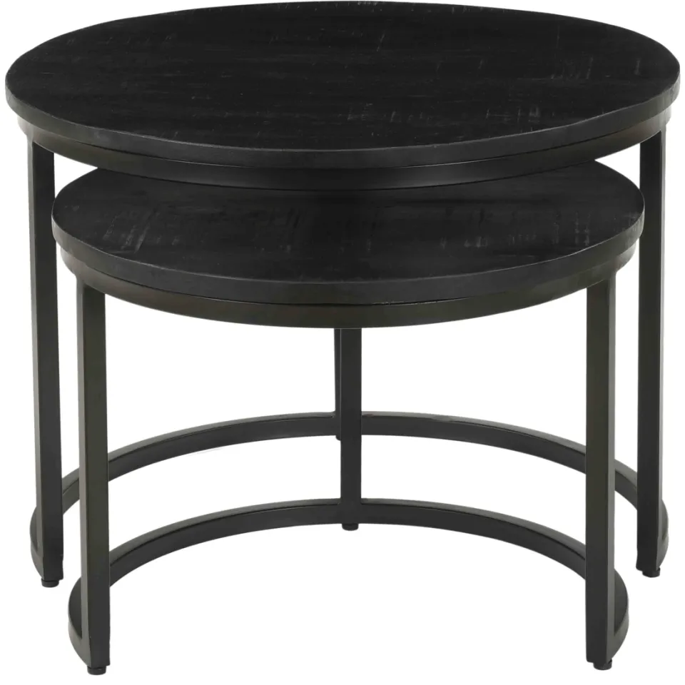 salontafelset Nolan zwart, foto 3