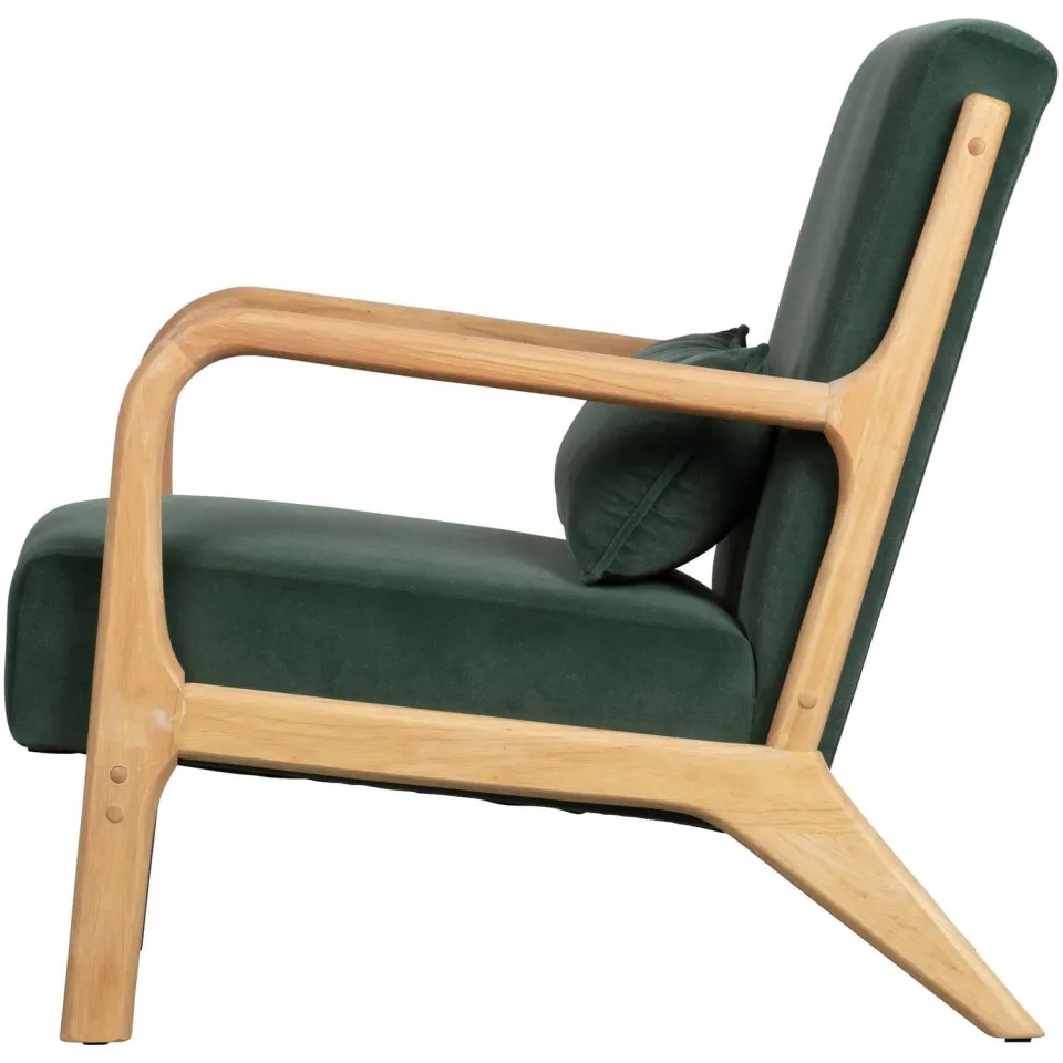 WOOOD Mark Fauteuil - Chenille - Zand - 75x67x82, foto 4