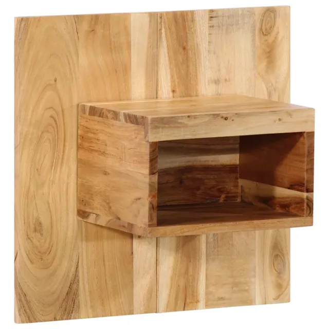 vidaXL Nachtkastje 50x27x50 cm massief acaciahout Bruin