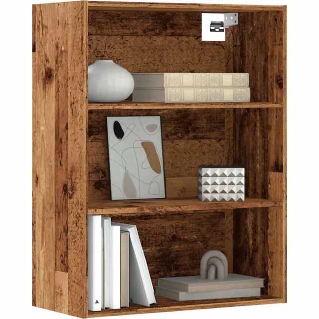 vidaXL Bovenkast 69,5x32,5x90 cm oud houtkleurig bruin