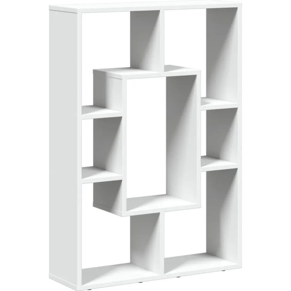 vidaXL Boekenkast Wit 63x20x90 cm Bewerkt Hout, foto 3