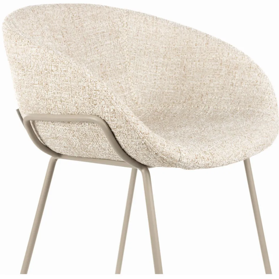 Zuiver Feston barkruk 75 cm beige, foto 8