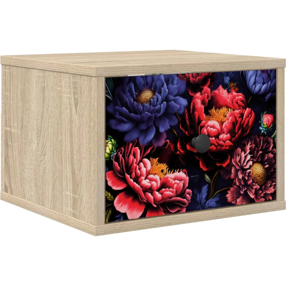 vidaXL Wandkastje KIEL Sonoma Eiken 36 x 33 x 25 cm Bewerkt hout, foto 3