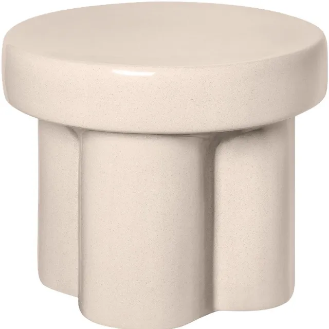 Blomus Keramische Kruk - Toru - Laag - 1 Stuk - Lily Wit