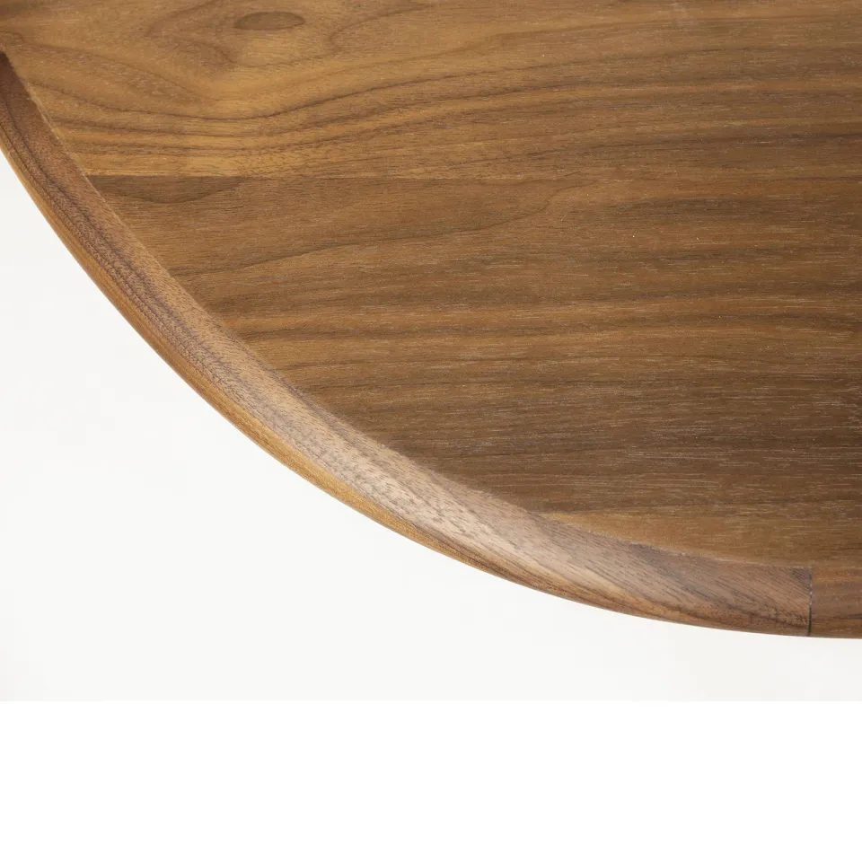 Zuiver eetkamertafel Twist donkerbruin, foto 4