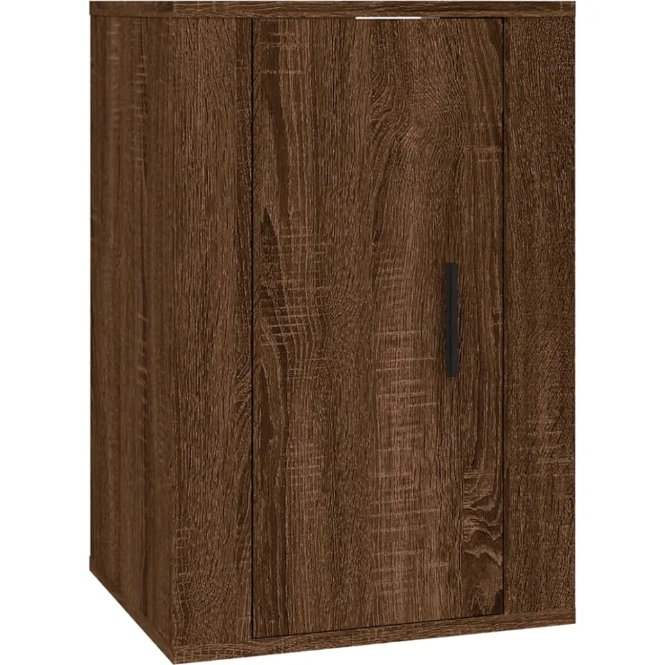 vidaXL Tv-wandmeubel 40x34,5x60 cm bruin eikenkleur, foto 3