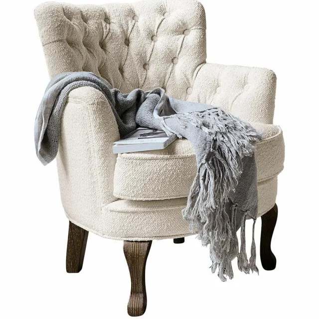 Loberon Fauteuil Calgary crème