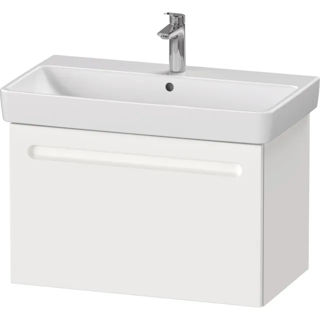 Duravit No.1 wastafelonderkast 74 cm mat wit