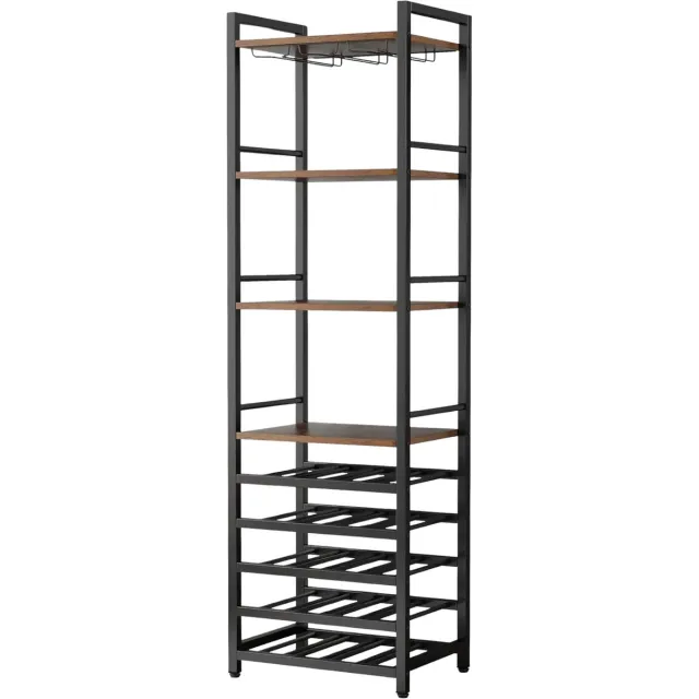 Happiq Hoge Consoletafel - Haltafel - 180cm - Wandtafel - Gang of woonkamer - Bruin